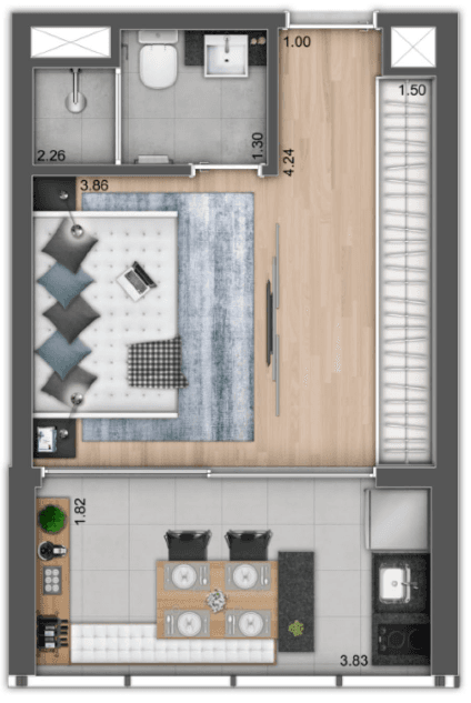 Planta 6 — Nine 3134