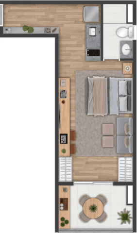 Planta 4 — Hello Higienópolis