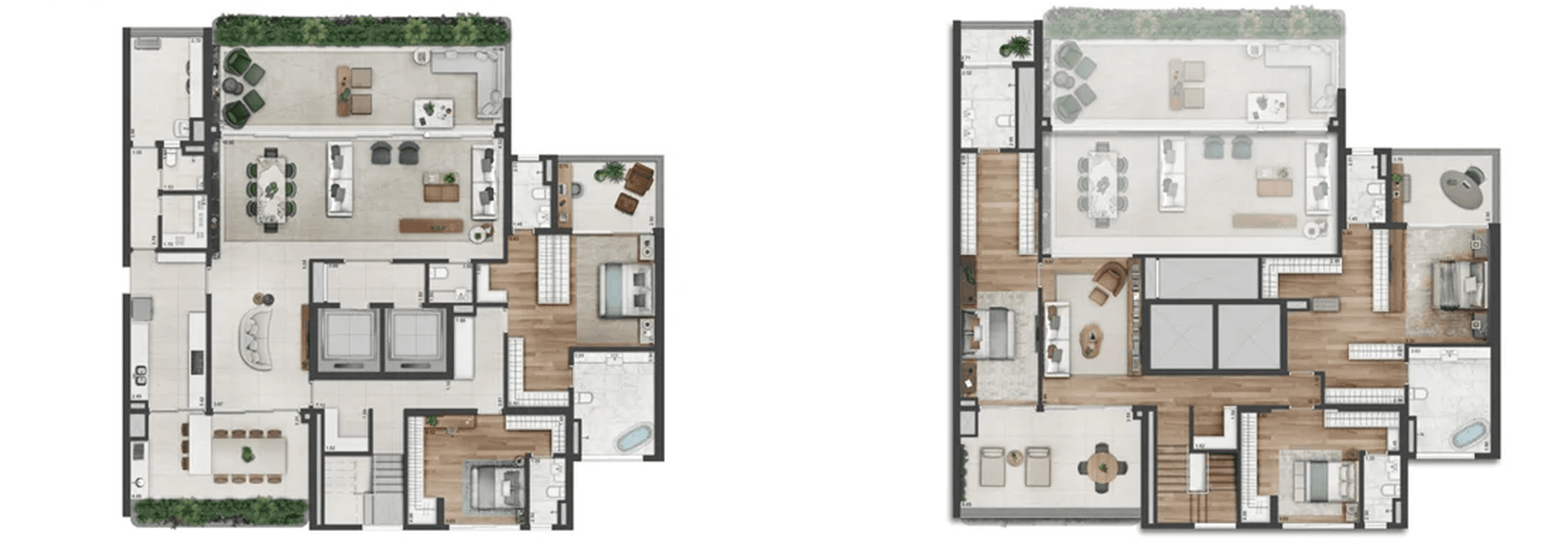 Planta 1 — Parque Global - Torre Ibirapuera
