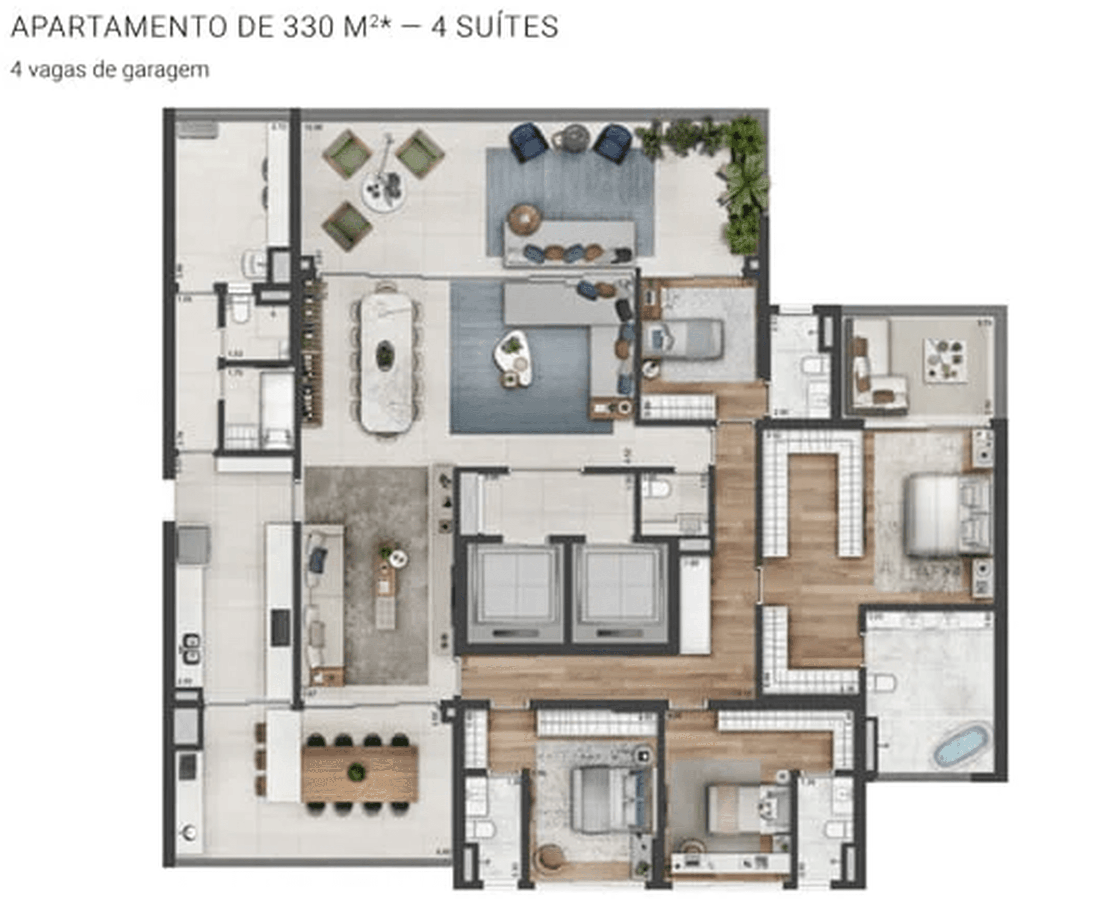 Planta 5 — Parque Global - Torre Ibirapuera