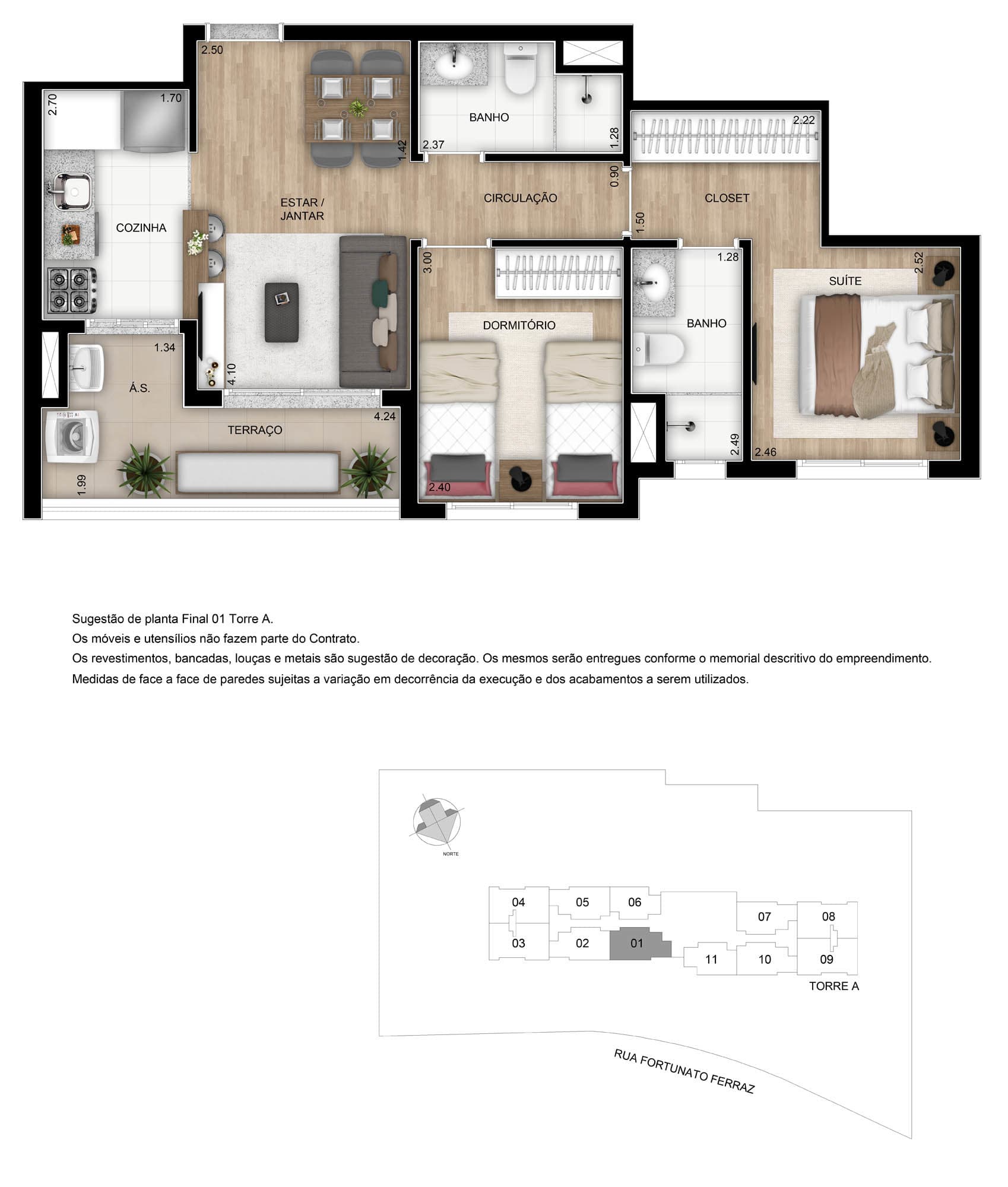 Planta 3 — Caminhos da Lapa Elo - Residencial