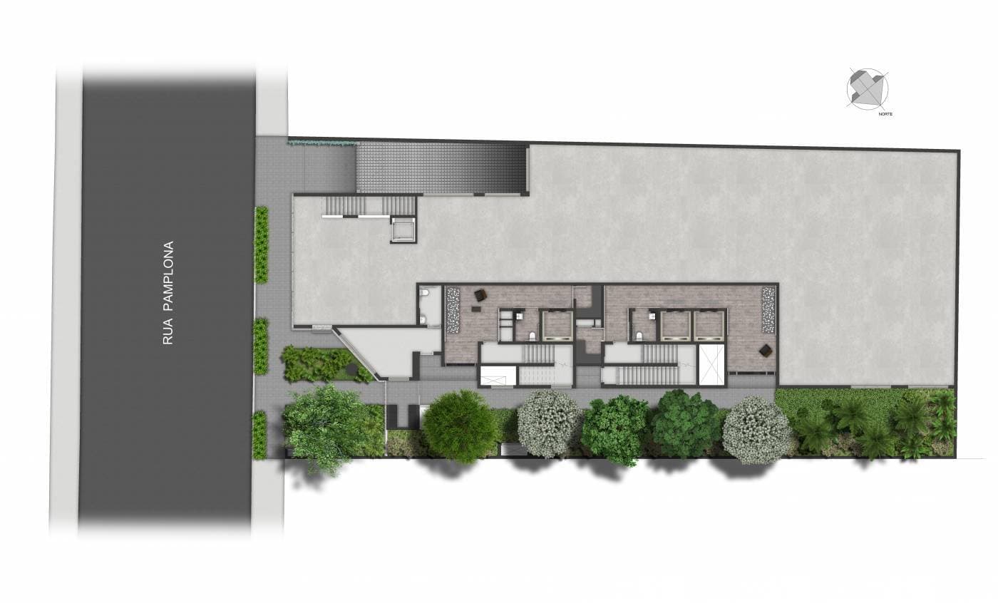 Planta 1 — Pamplona Studios - Residencial