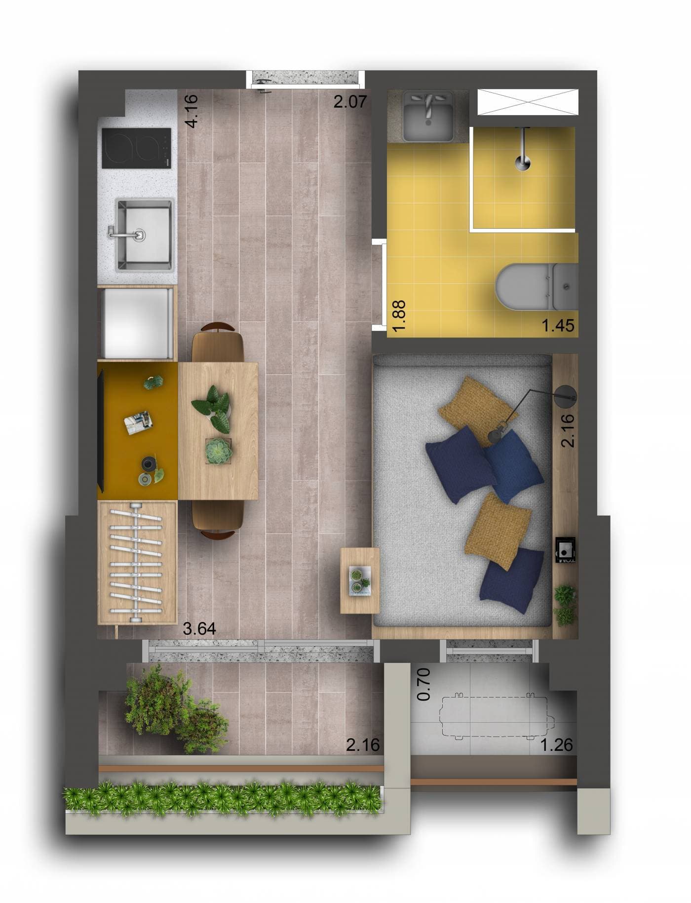 Planta 5 — Pamplona Studios - Residencial