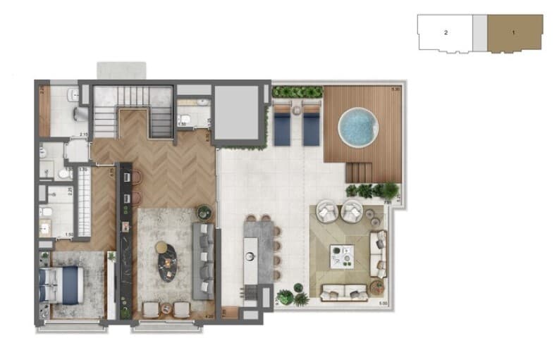 Planta 5 — Cyrela Legacy Campo Belo