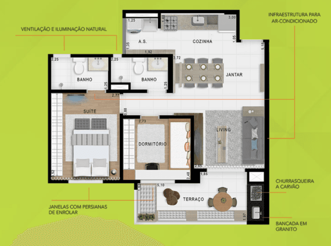 Planta 2 — Guest Saúde
