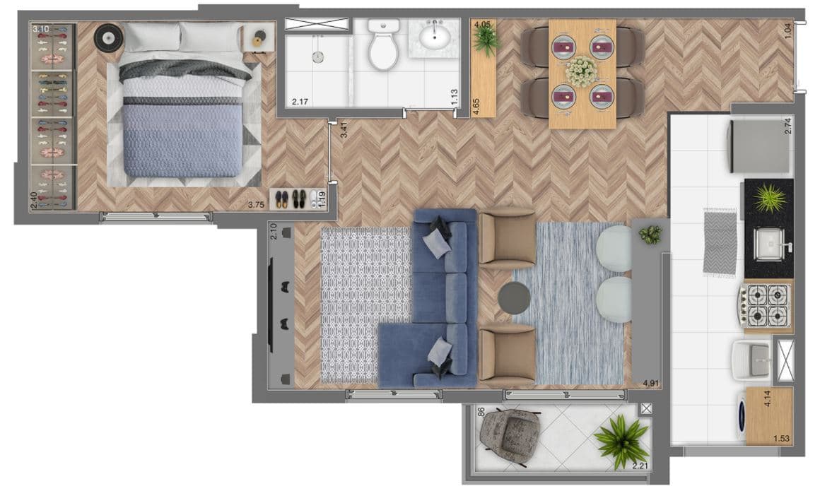 Planta 3 — Dueto Morumbi