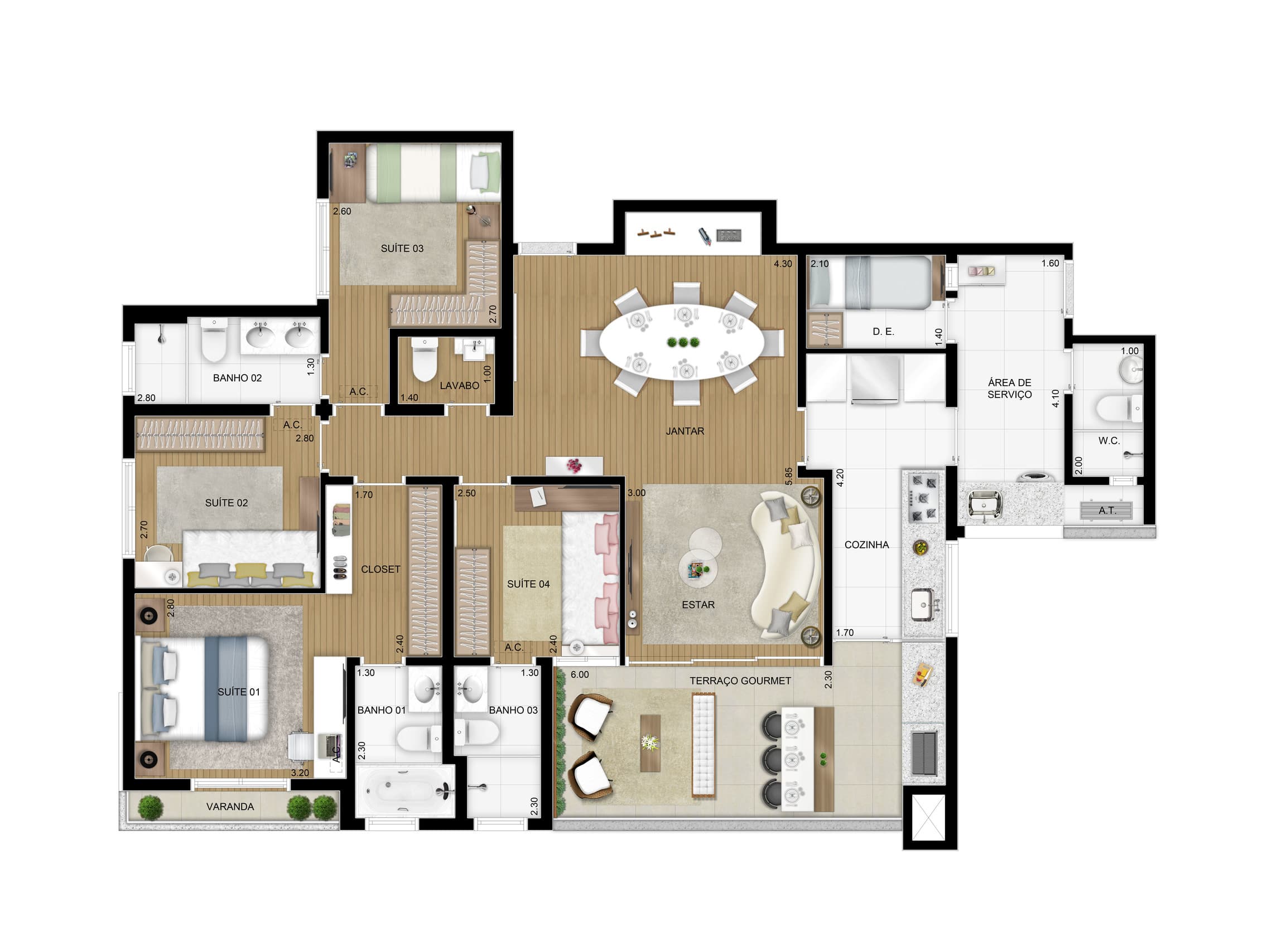 Planta 2 — Provenance Morumbi