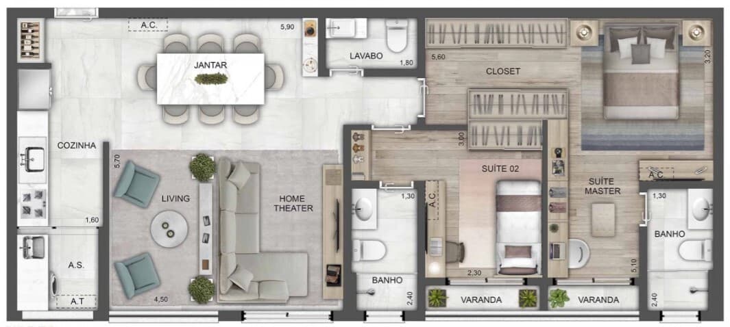 Planta 6 — Upper West Perdizes