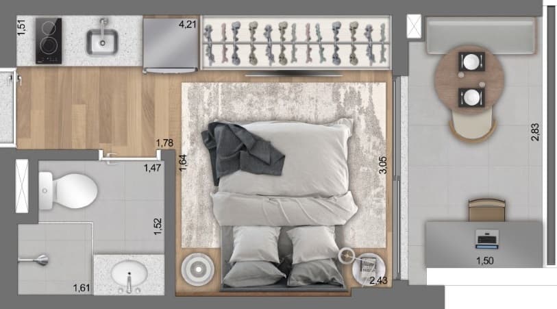 Planta 5 — Handy Paraíso - Residencial