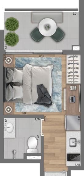 Planta 6 — Handy Paraíso - Residencial