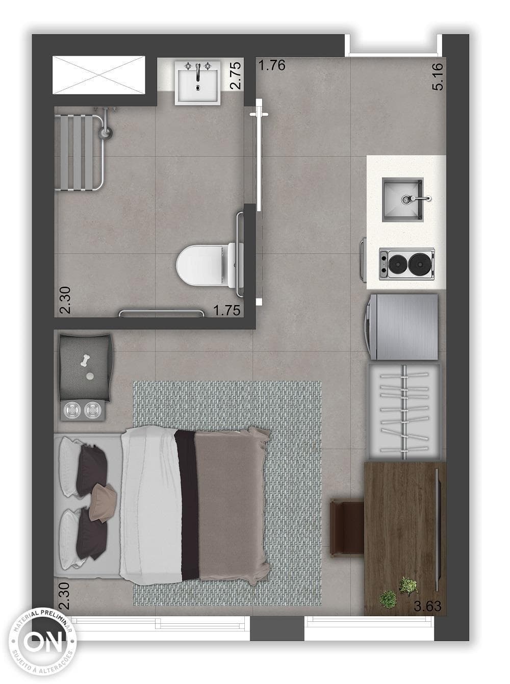 Planta 4 — ON Augusta - Residencial