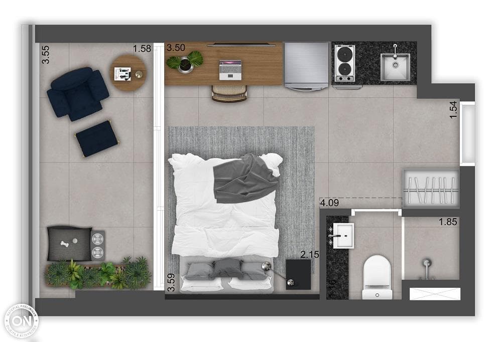 Planta 5 — ON Augusta - Residencial
