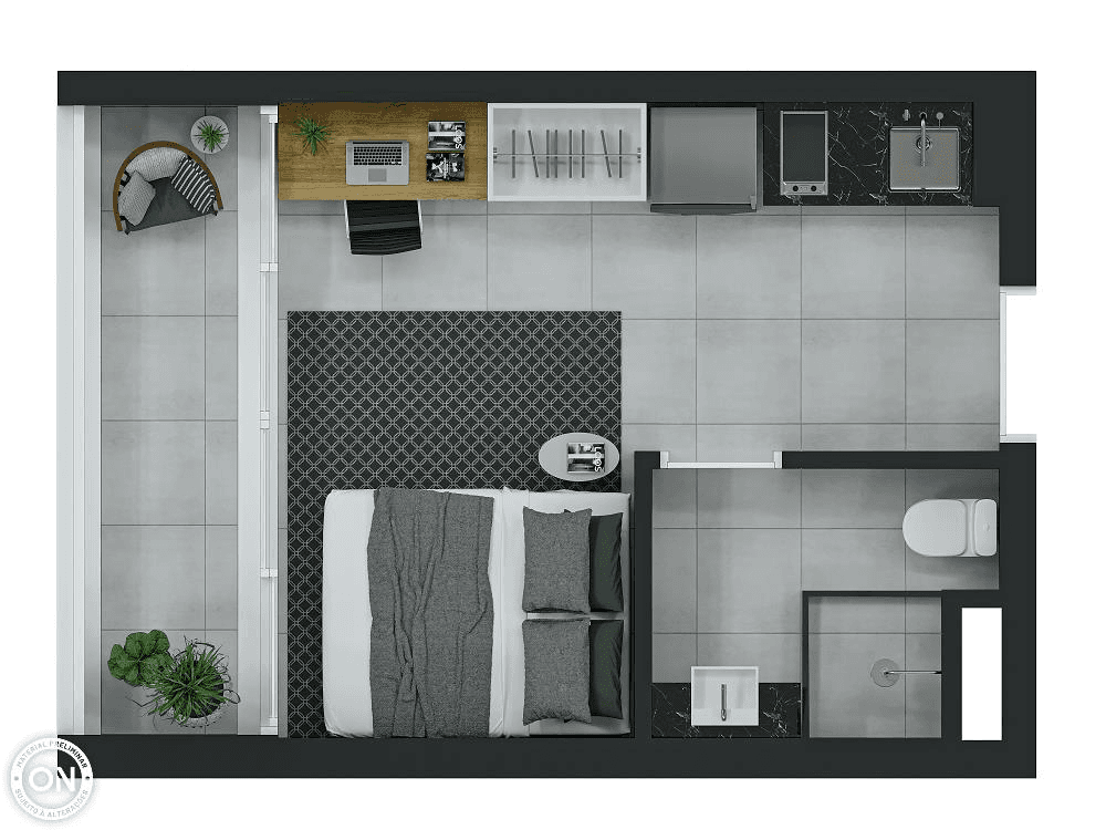 Planta 4 — ON Brooklin - Residencial