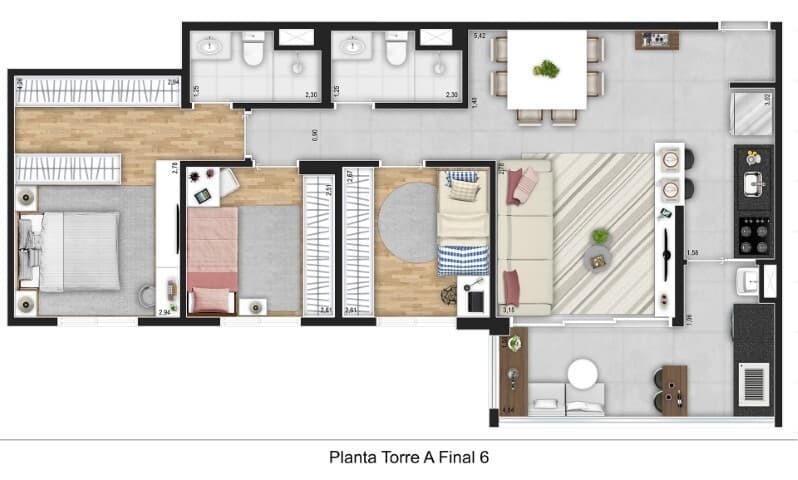 Planta 3 — AR Planalto
