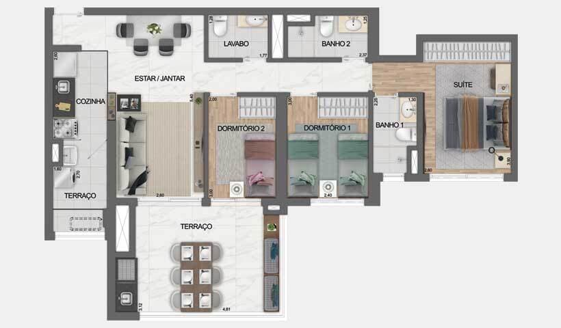 Planta 6 — Dream View Sky Resort - Fase 1