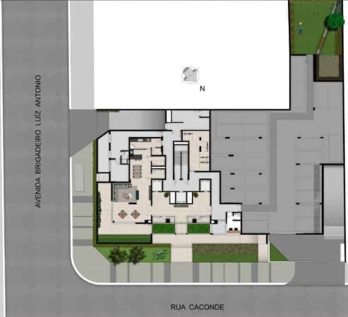 Planta 1 — Vista Caconde