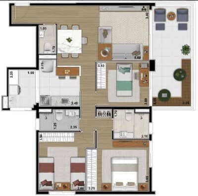 Planta 2 — Vista Bárbara