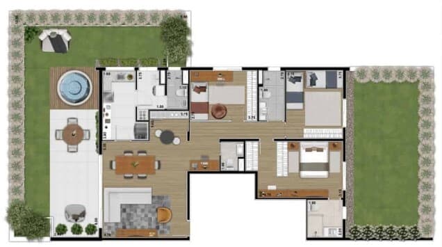 Planta 4 — Vista Bárbara