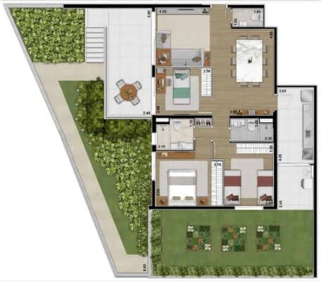 Planta 5 — Vista Bárbara