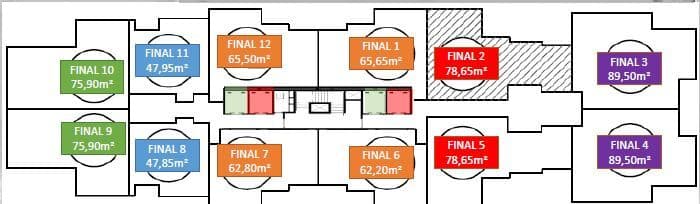 Planta 2 — N.A.U. Vila Mariana - Residencial