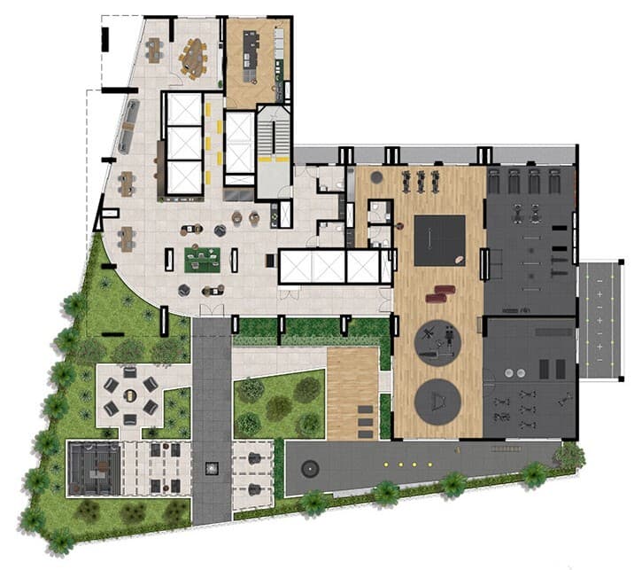 Planta 2 — Level Brooklin - Residencial