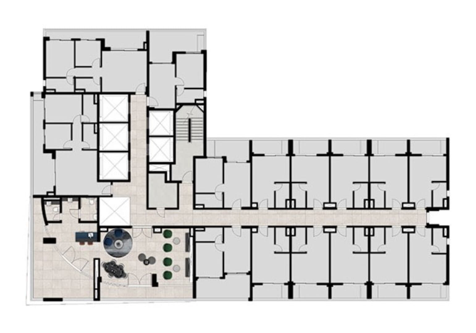 Planta 1 — Level Brooklin - Residencial