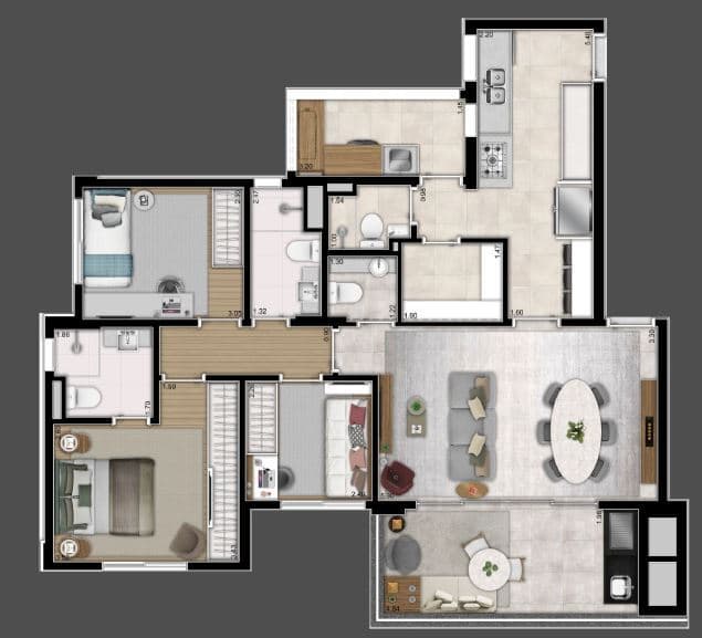 Planta 5 — Lure Perdizes