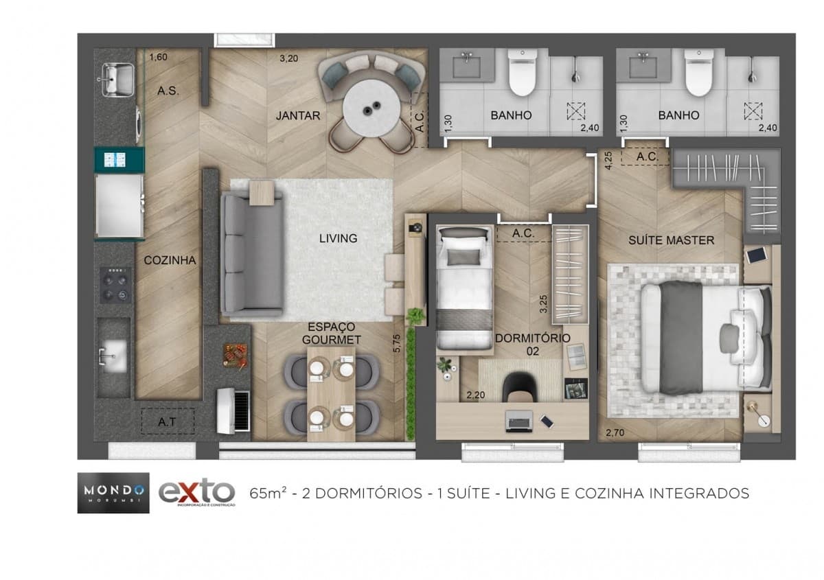 Planta 2 — Mondo Morumbi
