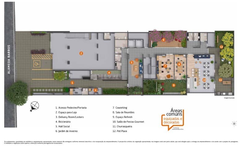 Planta 3 — THINK Home Alameda Barros - Residencial