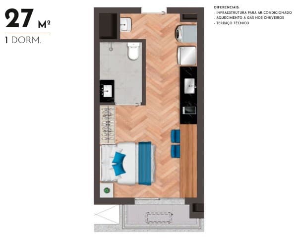 Planta 5 — Place Klabin Vie - Residencial