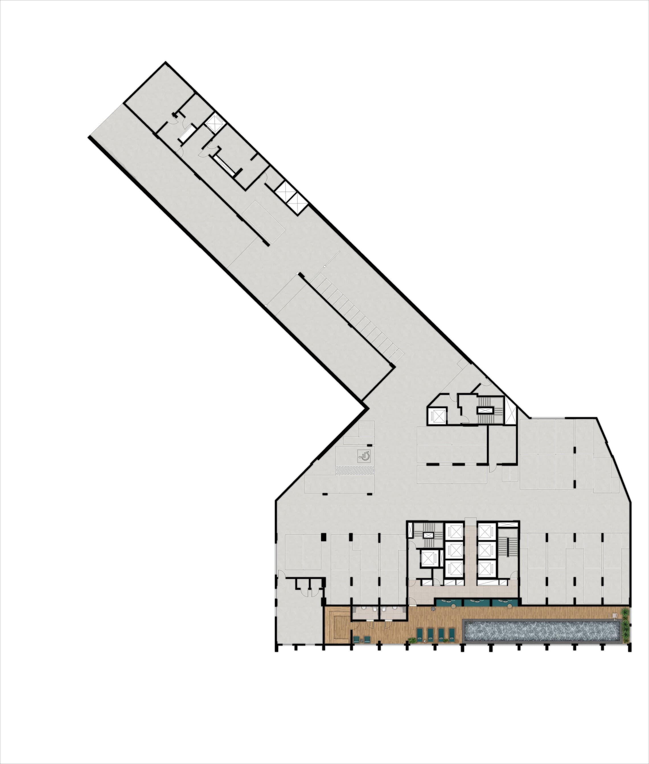 Planta 1 — Torre Bela Vista - Residencial