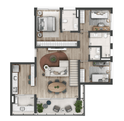 Planta 5 — Blues Perdizes