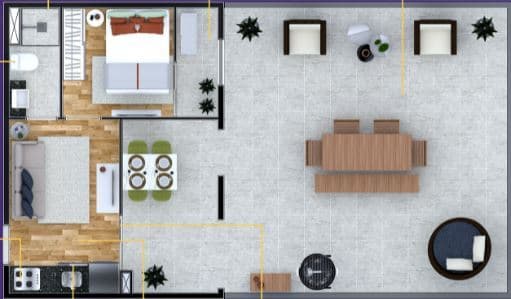 Planta 6 — Metrocasa Vila das Belezas - NR