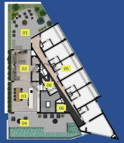 Planta 1 — ON Cardoso de Melo - Residencial