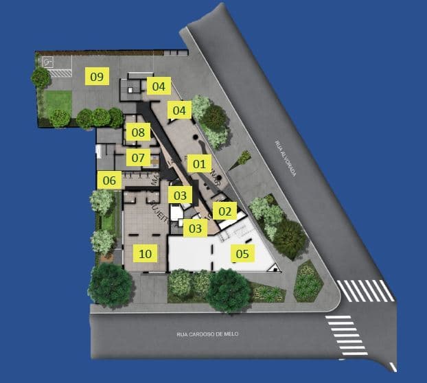 Planta 4 — ON Cardoso de Melo - Residencial