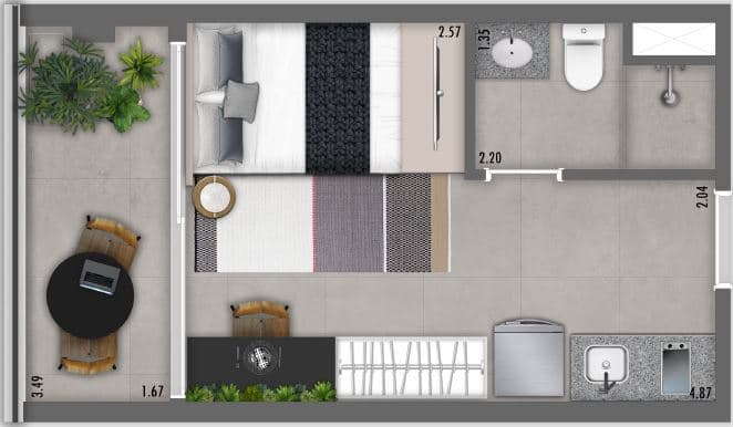 Planta 6 — ON Cardoso de Melo - Residencial