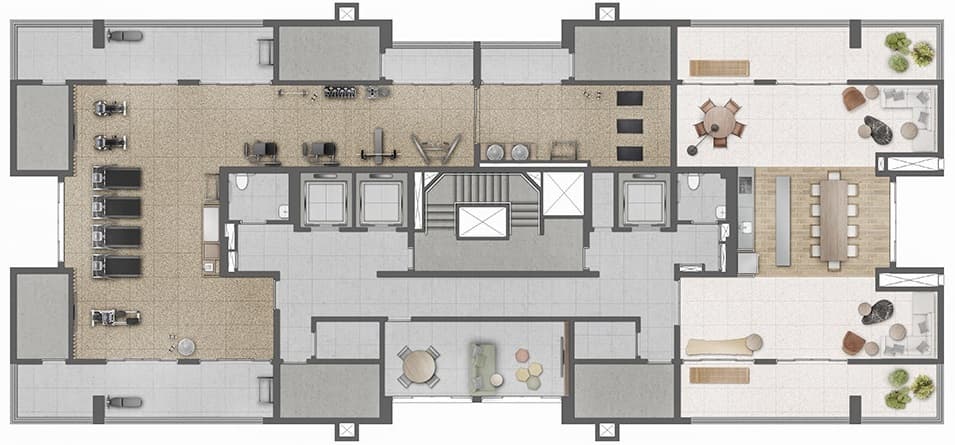 Planta 2 — Alta Romana by REM