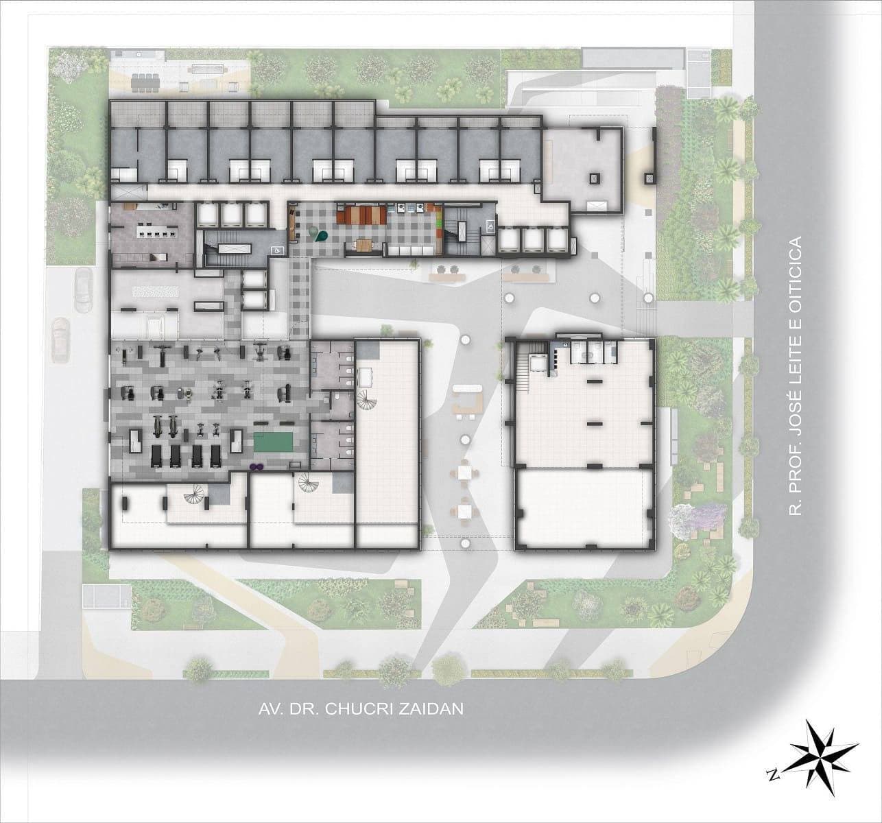 Planta 2 — Zip Brooklin - Residencial