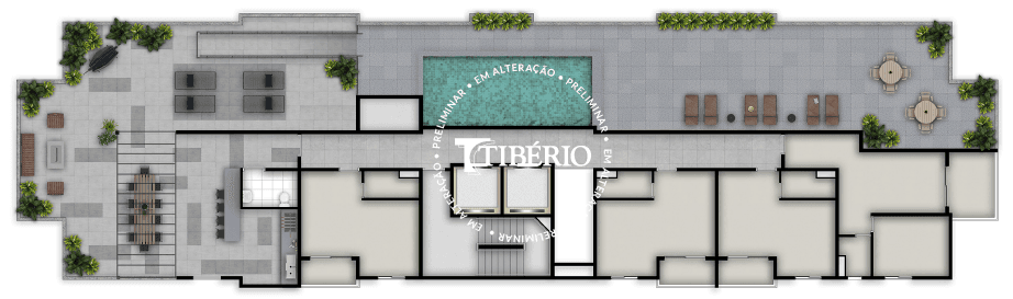 Planta 1 — Hype Vila Mariana - Residencial
