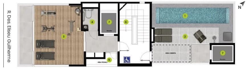 Planta 3 — Step Up Paraíso - Residencial