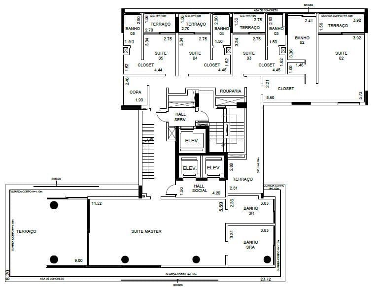 Planta 6 — Edifício Pierino