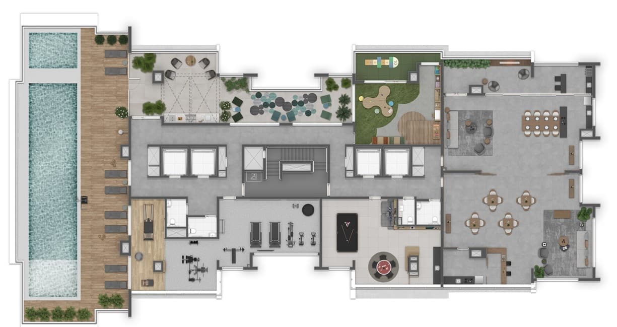 Planta 2 — Raízes Vila Mascote - Residencial