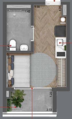 Planta 2 — Raízes Vila Mascote - NR