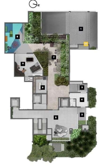 Planta 1 — Latitude Campo Belo - NR