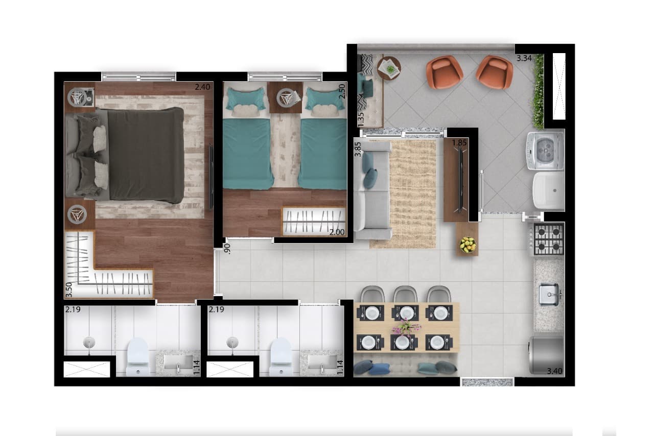 Planta 6 — Start Butantã