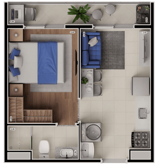 Planta 1 — Start Butantã