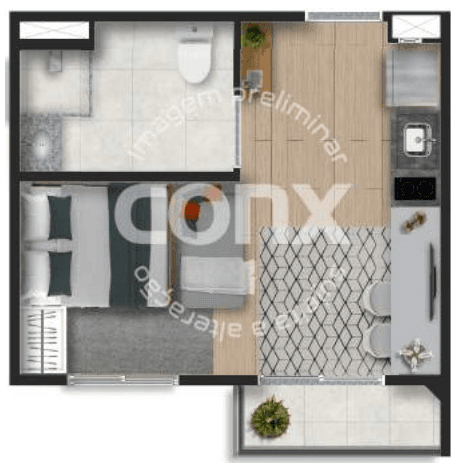 Planta 5 — Welconx Vila Romana - NR