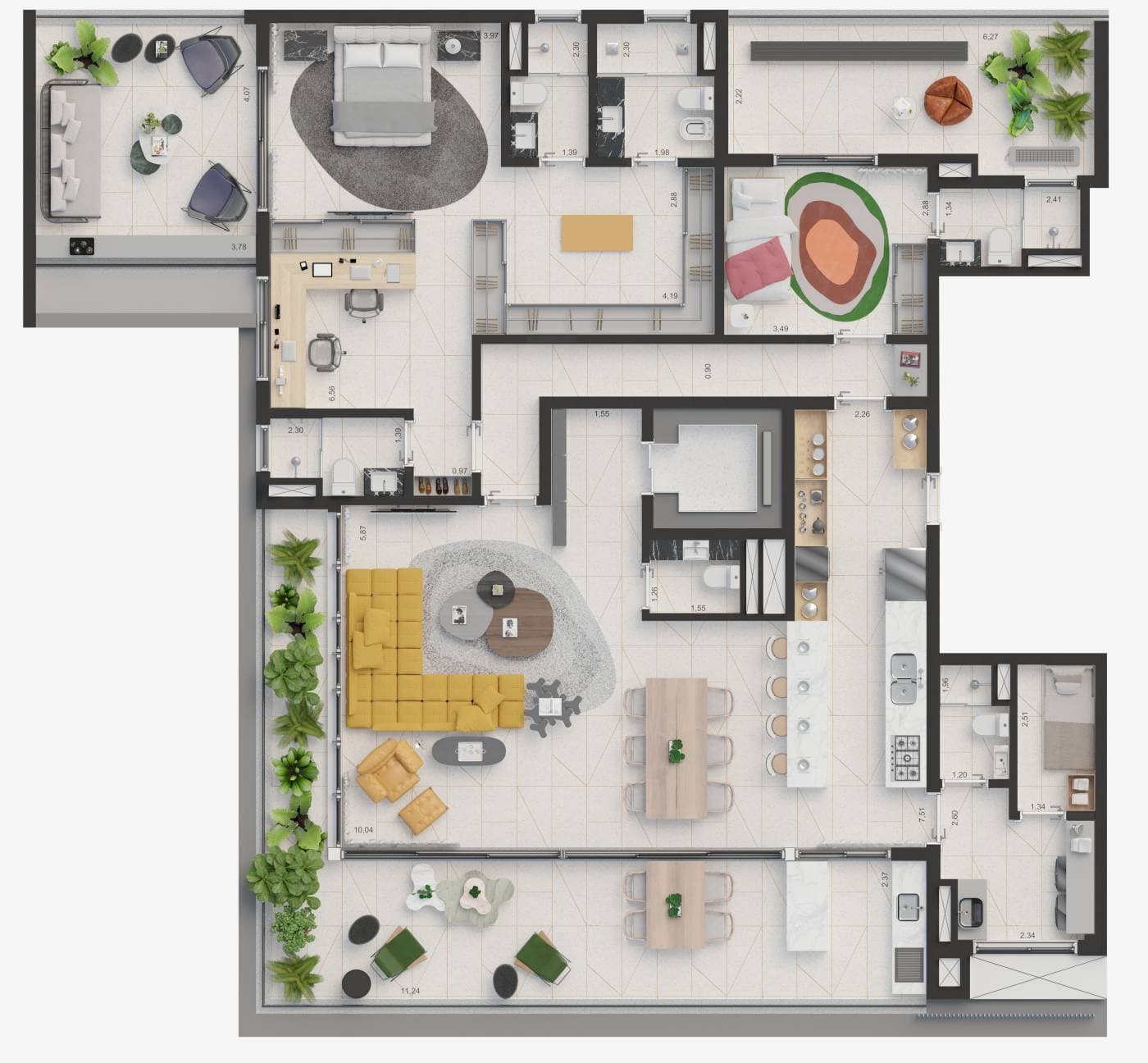 Planta 2 — Karpz Jardins
