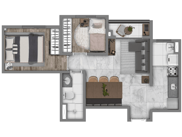 Planta 5 — Vivaz Prime Vila Nova Cachoeirinha - Fase 1