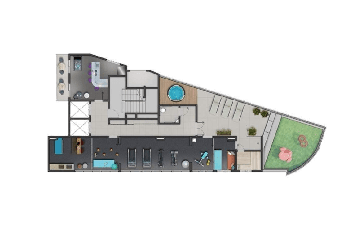 Planta 2 — Nurban Vila Mariana - Residencial